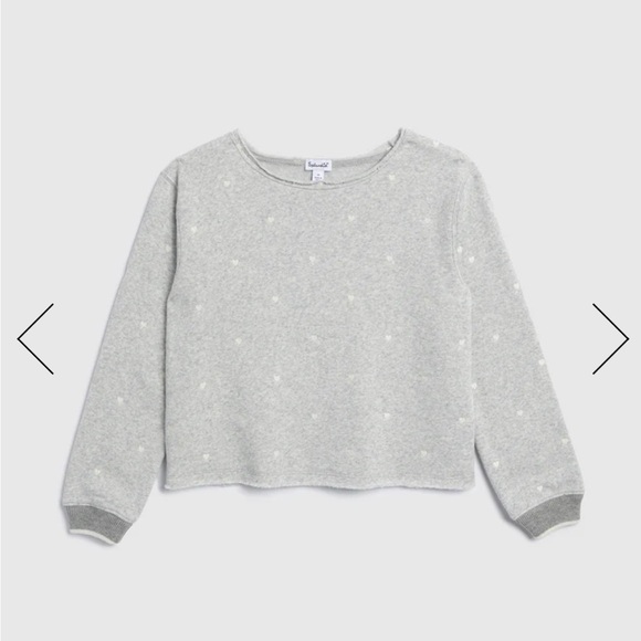 Splendid Other - Splendid NWT Girls Tossed Hearts Sweatshirt